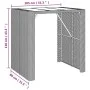 Bar table with brown PE rattan glass surface 105x80x110 cm by vidaXL, Garden tables - Ref: Foro24-362593, Price: 142,09 €, Di...