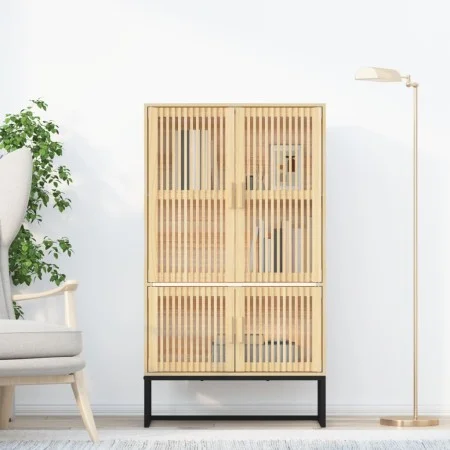 Tall plywood sideboard 70x35x125 cm by vidaXL, Lockers and storage cabinets - Ref: Foro24-352141, Price: 183,70 €, Discount: %
