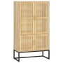 Hohes Sperrholz-Sideboard 70x35x125 cm von vidaXL, Schließfächer und Lagerschränke - Ref: Foro24-352141, Preis: 179,89 €, Rab...