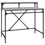 Schreibtisch aus Sonoma-Graueisen und Sperrholz, 100 x 50 x 90 cm von vidaXL, Schreibtische - Ref: Foro24-826702, Preis: 60,3...