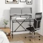 Schreibtisch aus Sonoma-Graueisen und Sperrholz, 100 x 50 x 90 cm von vidaXL, Schreibtische - Ref: Foro24-826702, Preis: 60,3...