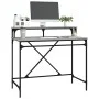 Schreibtisch aus Sonoma-Graueisen und Sperrholz, 100 x 50 x 90 cm von vidaXL, Schreibtische - Ref: Foro24-826702, Preis: 60,3...