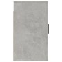 Muebles para TV de pared 2 uds gris hormigón 40x34,5x60 cm de vidaXL, Muebles TV - Ref: Foro24-816665, Precio: 61,56 €, Descu...