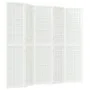 Folding screen with 5 panels white Japanese style 200x170 cm by vidaXL, Room dividers - Ref: Foro24-352089, Price: 174,07 €, ...