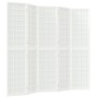 Paravent mit 5 Paneelen, weiß, japanischer Stil, 200 x 170 cm von vidaXL, Raumteiler - Ref: Foro24-352089, Preis: 183,68 €, R...
