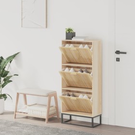 Plywood shoe cabinet 52x25x120 cm by vidaXL, Shoe racks and shoe organizers - Ref: Foro24-352129, Price: 123,65 €, Discount: %