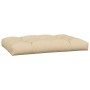Palettenkissen 7 Stück beige Stoff von vidaXL, Kissen für Stühle und Sofas - Ref: Foro24-3188911, Preis: 222,36 €, Rabatt: %