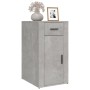 Concrete gray plywood desk cabinet 40x49x75 cm by vidaXL, Closets and storage - Ref: Foro24-816796, Price: 63,11 €, Discount: %
