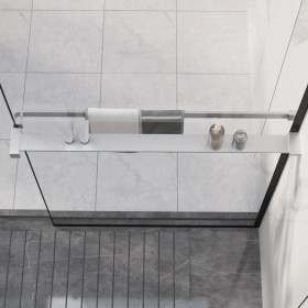 Wandduschablage aus Chromaluminium 80 cm von vidaXL, Badezimmerzubehör - Ref: Foro24-153620, Preis: 46,52 €, Rabatt: %