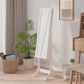 Weißer Standspiegel 34x37x146 cm von vidaXL, Spiegel - Ref: Foro24-351763, Preis: 120,26 €, Rabatt: %