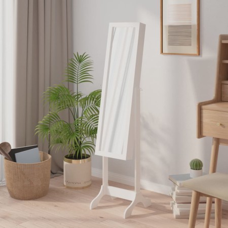 Weißer Standspiegel 34x37x146 cm von vidaXL, Spiegel - Ref: Foro24-351763, Preis: 120,26 €, Rabatt: %
