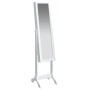 Weißer Standspiegel 34x37x146 cm von vidaXL, Spiegel - Ref: Foro24-351763, Preis: 120,26 €, Rabatt: %