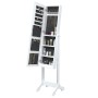 White standing mirror 34x37x146 cm by vidaXL, Mirrors - Ref: Foro24-351763, Price: 120,15 €, Discount: %