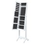 Weißer Standspiegel 34x37x146 cm von vidaXL, Spiegel - Ref: Foro24-351763, Preis: 120,26 €, Rabatt: %