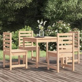 Garden dining set 5 pieces solid pine wood by vidaXL, Garden sets - Ref: Foro24-3154677, Price: 251,80 €, Discount: %