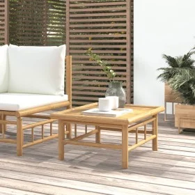 Bambus-Gartentisch 65x55x30 cm von vidaXL, Modulare Sofas für den Außenbereich - Ref: Foro24-362304, Preis: 77,77 €, Rabatt: %