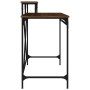 Iron and oak brown plywood desk 100x50x90 cm by vidaXL, Desks - Ref: Foro24-826703, Price: 64,78 €, Discount: %