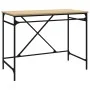 Schreibtisch aus Sonoma-Eichensperrholz und Eisen, 100 x 50 x 75 cm von vidaXL, Schreibtische - Ref: Foro24-826720, Preis: 10...