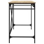 Schreibtisch aus Sonoma-Eichensperrholz und Eisen, 100 x 50 x 75 cm von vidaXL, Schreibtische - Ref: Foro24-826720, Preis: 95...