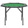 Folding poker table for 8 players green 108x108x75 cm by vidaXL, Game and poker tables - Ref: Foro24-80404, Price: 102,15 €, ...