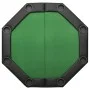Folding poker table for 8 players green 108x108x75 cm by vidaXL, Game and poker tables - Ref: Foro24-80404, Price: 102,15 €, ...