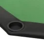 Folding poker table for 8 players green 108x108x75 cm by vidaXL, Game and poker tables - Ref: Foro24-80404, Price: 102,15 €, ...