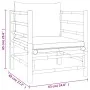 8-piece bamboo garden furniture set with green cushions by vidaXL, Garden sets - Ref: Foro24-3155158, Price: 638,73 €, Discou...