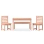 Garden dining set 4 pieces solid wood Douglas fir by vidaXL, Garden sets - Ref: Foro24-3154706, Price: 246,95 €, Discount: %