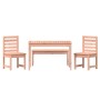 Garden dining set 4 pieces solid wood Douglas fir by vidaXL, Garden sets - Ref: Foro24-3154706, Price: 246,95 €, Discount: %