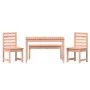 Garden dining set 4 pieces solid wood Douglas fir by vidaXL, Garden sets - Ref: Foro24-3154706, Price: 246,95 €, Discount: %