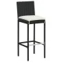 Küchenhocker mit Kissen 6 Stück synthetisches Rattan schwarz von vidaXL, Küchenhocker - Ref: Foro24-362578, Preis: 346,35 €, ...