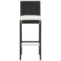 Küchenhocker mit Kissen 6 Stück synthetisches Rattan schwarz von vidaXL, Küchenhocker - Ref: Foro24-362578, Preis: 349,64 €, ...