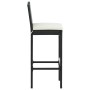 Küchenhocker mit Kissen 6 Stück synthetisches Rattan schwarz von vidaXL, Küchenhocker - Ref: Foro24-362578, Preis: 349,64 €, ...