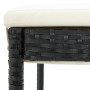 Küchenhocker mit Kissen 6 Stück synthetisches Rattan schwarz von vidaXL, Küchenhocker - Ref: Foro24-362578, Preis: 349,64 €, ...