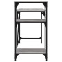 Escritorio con estantes hierro y madera gris Sonoma 105x50x90cm de vidaXL, Escritorios - Ref: Foro24-826717, Precio: 72,29 €,...