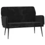 Schwarze Samtbank 108x79x79 cm von vidaXL, Banken - Ref: Foro24-351419, Preis: 138,30 €, Rabatt: %