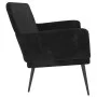 Schwarze Samtbank 108x79x79 cm von vidaXL, Banken - Ref: Foro24-351419, Preis: 138,30 €, Rabatt: %