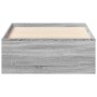 Estructura de cama gris Sonoma 90x190 cm