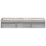Estructura de cama gris Sonoma 90x190 cm