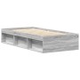Estructura de cama gris Sonoma 90x190 cm