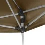 Removable hexagonal tent with taupe gray walls 3.6x3.1m 220g/m² by vidaXL, Tents and gazebos - Ref: Foro24-362013, Price: 223...