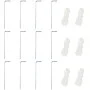 Abnehmbares Zelt, sechseckige, grau-taupefarbene Wände, 3,6 x 3,1 m, 220 g/m² von vidaXL, Zelte und Pavillons - Ref: Foro24-3...