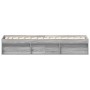 Estructura de cama gris Sonoma 75x190 cm