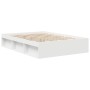 Estructura de cama blanca 120x200 cm