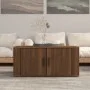 Mesa de centro madera contrachapada roble marrón 80x50x36 cm de vidaXL, Mesas de centro - Ref: Foro24-816519, Precio: 64,05 €...