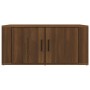 Plywood oak brown coffee table 80x50x36 cm by vidaXL, Coffee table - Ref: Foro24-816519, Price: 64,83 €, Discount: %