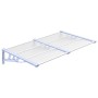 Graues und transparentes Polycarbonat-Türvordach, 152,5 x 90 cm von vidaXL, Markisen - Ref: Foro24-153691, Preis: 63,75 €, Ra...
