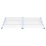 Graues und transparentes Polycarbonat-Türvordach, 152,5 x 90 cm von vidaXL, Markisen - Ref: Foro24-153691, Preis: 63,75 €, Ra...