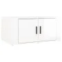 Mesa de centro madera contrachapada blanco brillo 80x50x36 cm de vidaXL, Mesas de centro - Ref: Foro24-816514, Precio: 61,90 ...