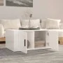Couchtisch aus glänzend weißem Sperrholz, 80 x 50 x 36 cm von vidaXL, Couchtisch - Ref: Foro24-816514, Preis: 61,90 €, Rabatt: %